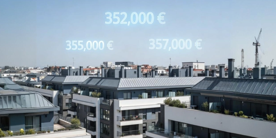 Más de 350.000€: El nuevo estándar en compra de vivienda en España